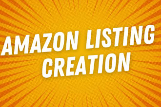 create amazon listing product seo description and amazon listing optimization