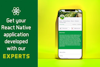 be react native mobile app developer build ios android hybrid app