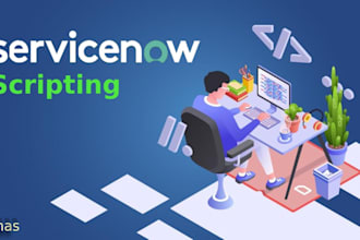 do any scripting, configurations and solution in servicenow