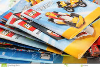 create instructions lego model from source file into PDF