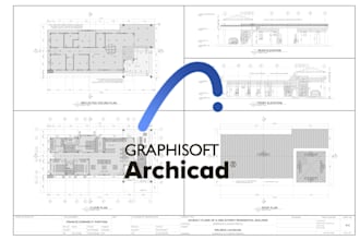 use archicad to create floor plans and designs as your architect