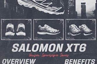 create a cool high resolution vintage ad poster or logo