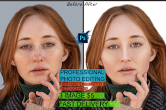 do photo editing,airbrush,head shots,high and end retouching