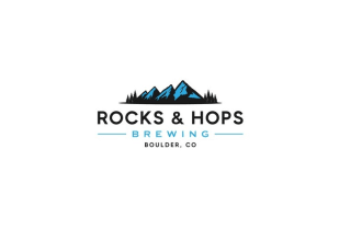 family owned brewery logo colorado mountains
