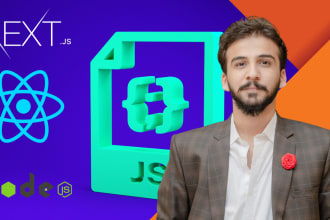 create a full stack web application in react nodejs next js
