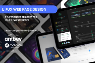 craft stunning figma website design for your dashboard saas web app