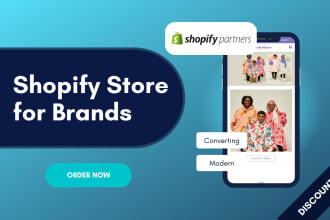 design shopify website, ecommerce dropshipping online store