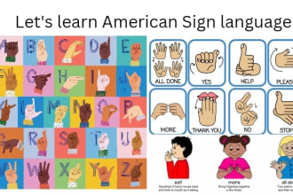 do amazon ebook kdp and sign language animated posters flashcards