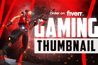 design unique HD thumbnails for youtube