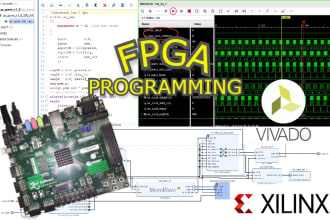 program fpga using verilog, vhdl on xilinx vivado