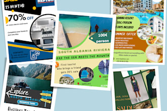 design proffesional flyers or posters