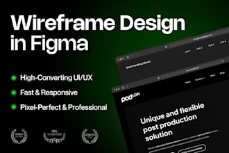 create wireframe for your website or app in figma