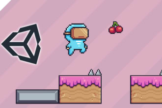 design the levels or environments on unity 2d or unity gaia
