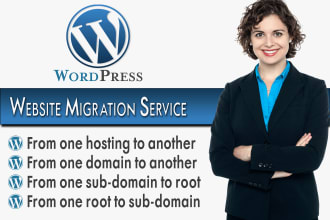 migrate wordpress website to new host