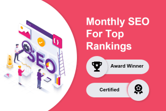 rank your website, complete monthly seo service