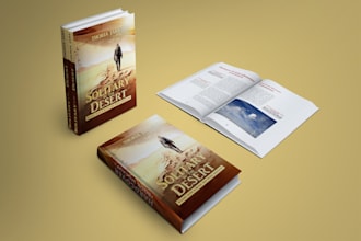 design your book cover, magazine and flyers