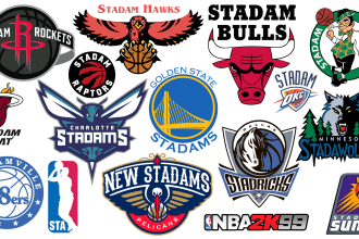 make a professional custom nba sports logo with your name