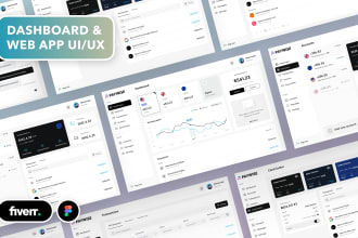 design dashboard, saas, web app, software and CRM UI UX