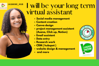 be your creative administrative personal virtual assistant executive assistant
