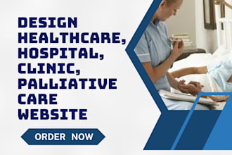 design pharmacy clinic healthcare hospice care hospital retirement home website