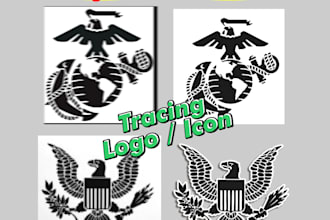 trace your image, icon or your logo
