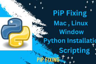 fix pip and install python project requirements libraries