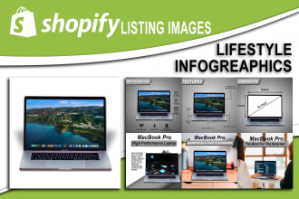 do shopify product listing images design,storefront pictures,main photos editing