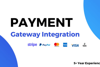 add payment gateway to PHP website paypal stripe razarpay etc