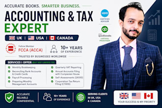 be your expert bookkeeper and UK accountant