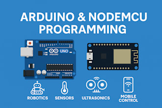 professionally program your arduino or nodemcu