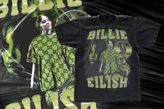do a custom bootleg tshirt design
