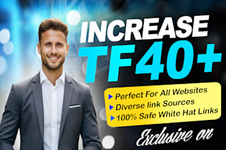 increase url trust flow tf 40 plus with quality link