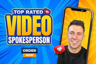 be your british spokesperson or presenter