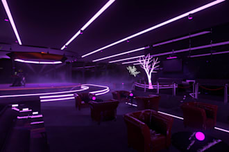 create interactive custom vrchat world 3d environment metaverse vrc world vrchat