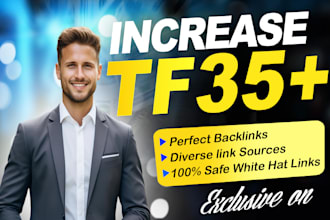 increase majestic trust flow tf 30 plus