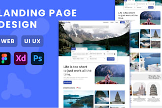 design website UI UX