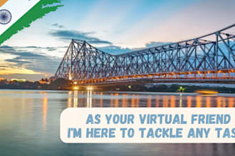 do any task for you from kolkata, india
