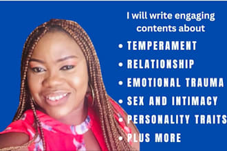 write captivating SEO blogs and articles about relationships