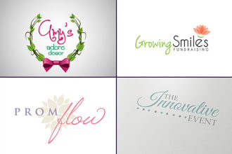 design a natural floral logo in very express delivery