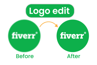 do modify, redo, resize, refresh, remake edit logo update, redesign image vector