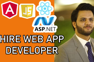 be your angular, react, and asp net core developer