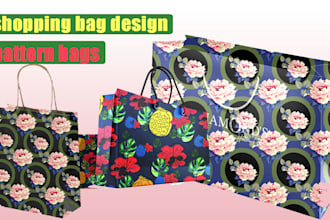 do shopping bags design  reuseable tote bag design