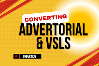 craft hypnotic copy for advertorial and vsls of your funnels
