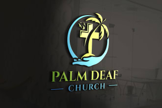 do beautiful church logo design