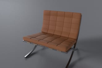 model furniture from 2d to 3d