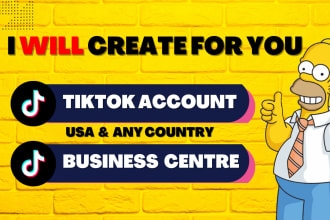 create tik tok ads account and setup tiktok ads manager for different countries