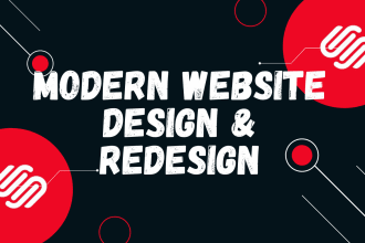 do squarespace website development and squarespace redesign