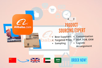 be your alibaba product sourcing agent for amazon uae fba , noon from china
