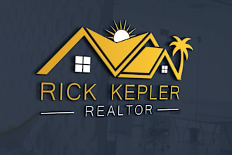 design minimalist real estate, home, realtor, property, and construction logo