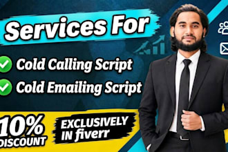 make cold calling script in 50usd only that convert sales